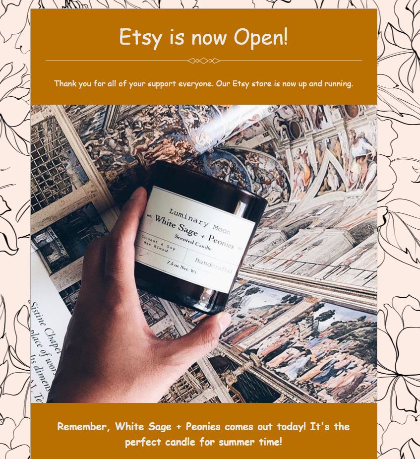 Etsy Email